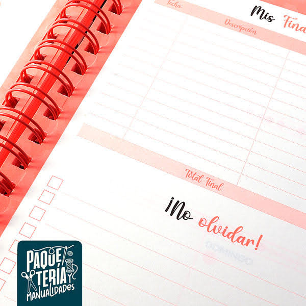 PLANNER 12 MESES ANIMAL PRINT ARTEL