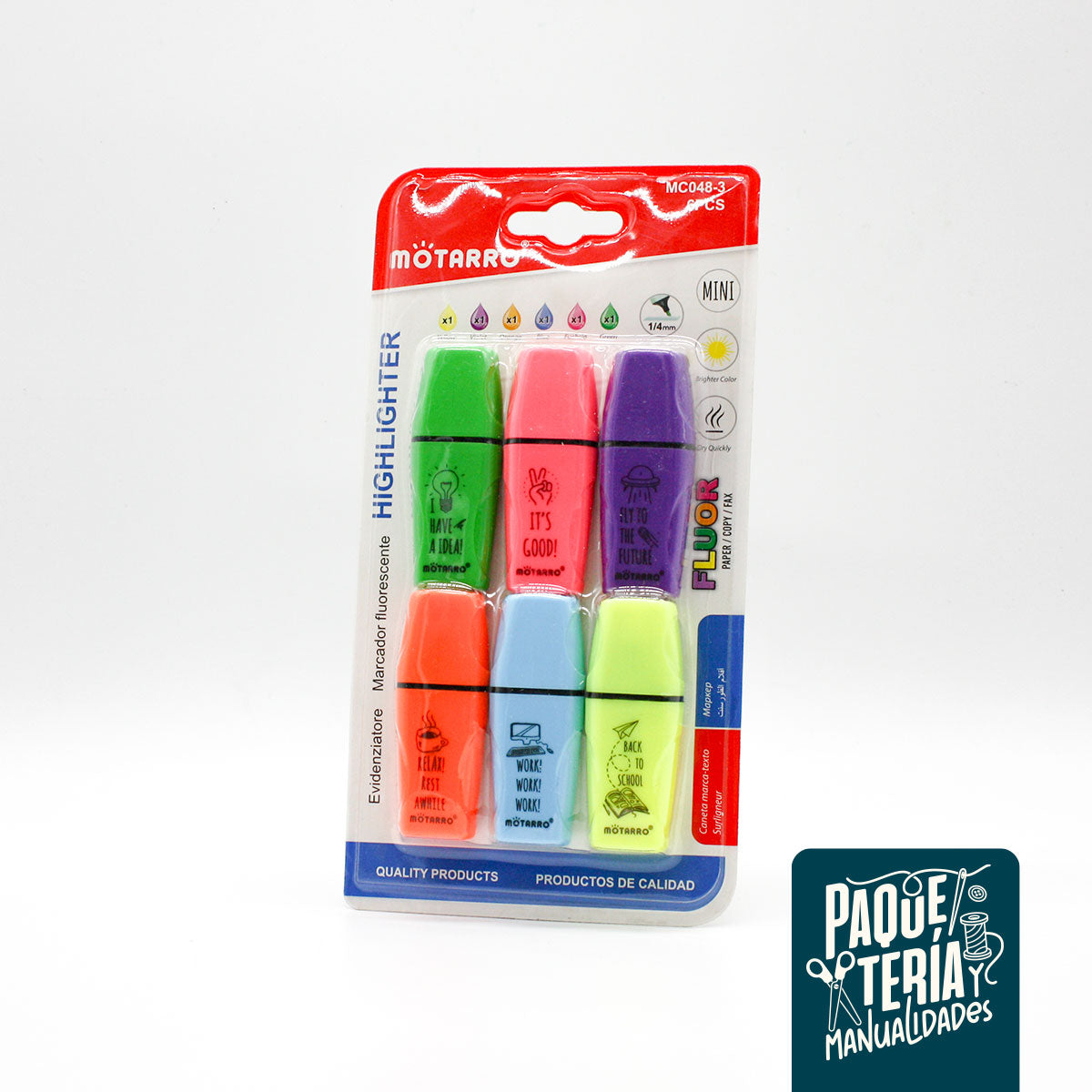 PACK AGENDA DINOSAURIO - MINI DESTACADORES - BOLÍGRAFIO UNICORNIO