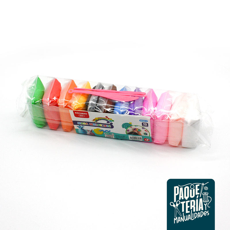 Foamy Moldeable 12 colores - Motarro