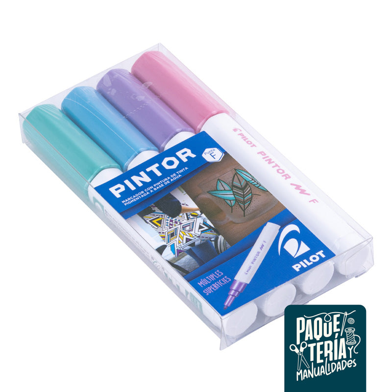 SET MARCADORES PILOT PINTOR - 4 UNIDADES - COLORES METALIZADOS