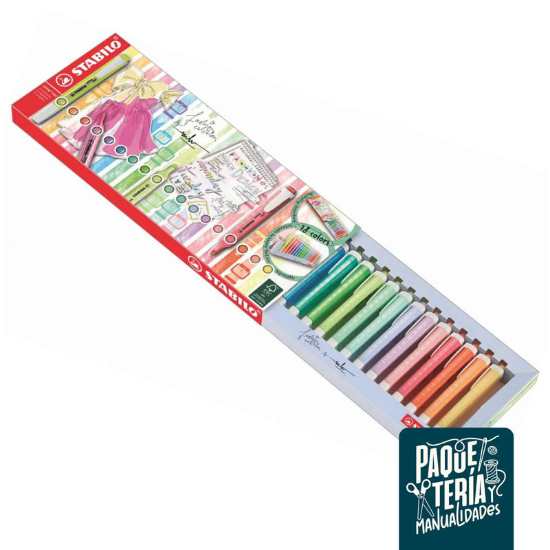 SET DESTACADORES STABILO SWING COOL - 18 UNIDADES + SET MESA
