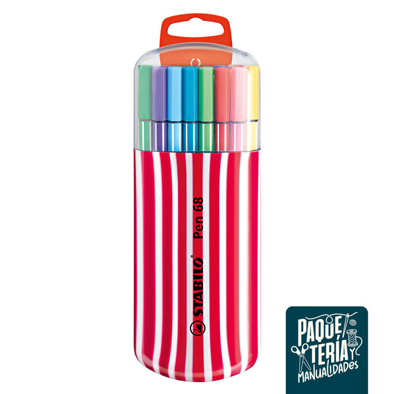 ROTULADOR STABILO PEN 68 STABILO - 20 COLORES