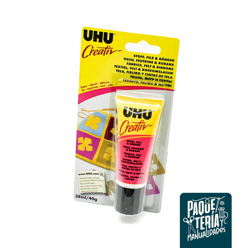 UHU - Creativ - Tejidos y fieltro - 38ml