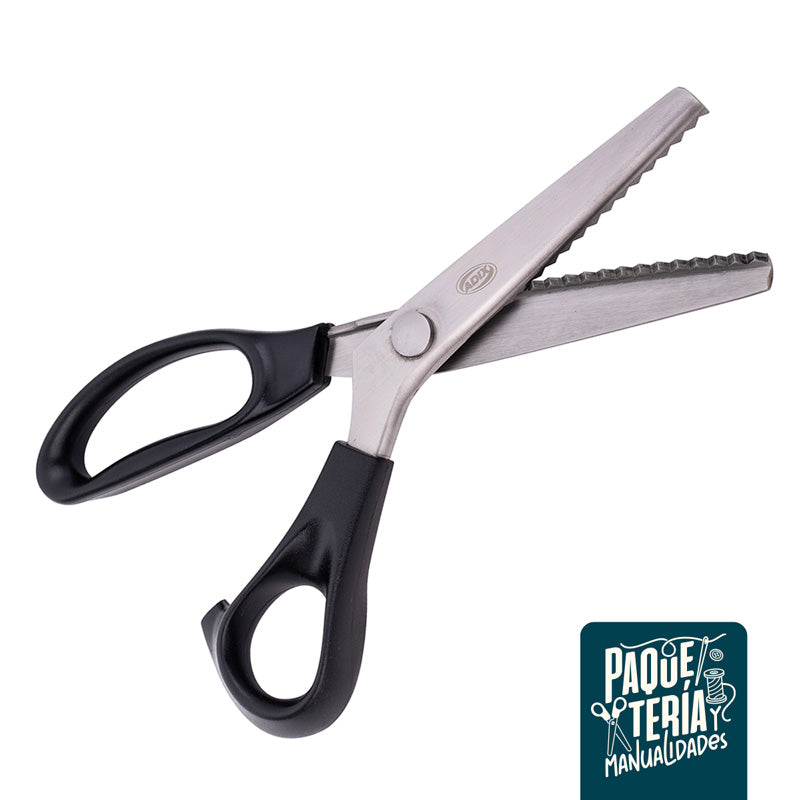 TIJERA CORTE ZIG-ZAG 23 CMS ADIX CREATIVE
