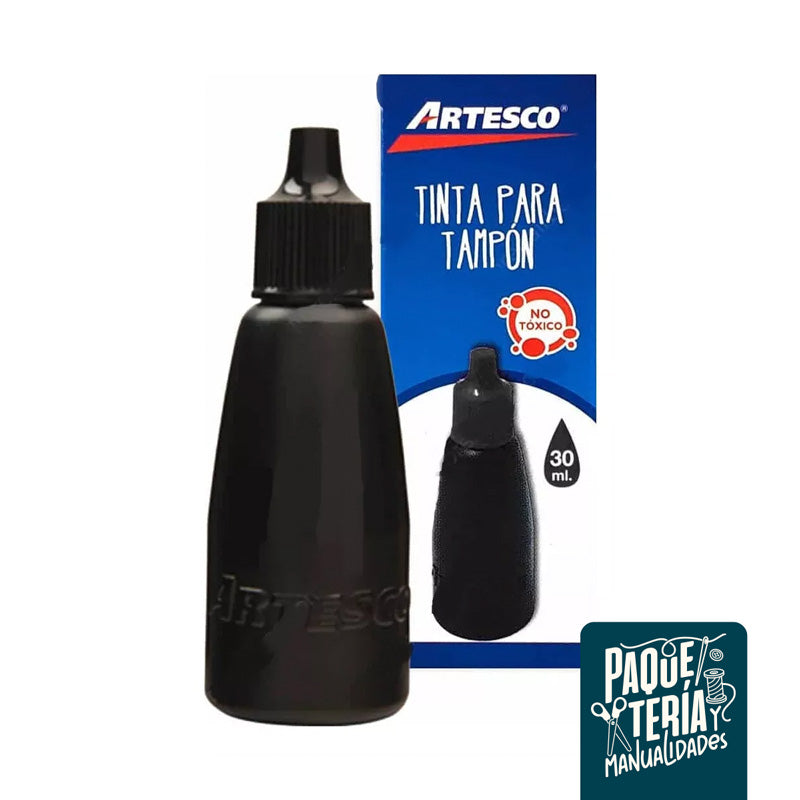 TINTA PARA ALMOHADILLA DE SELLO - 30 ML - ARTESCO