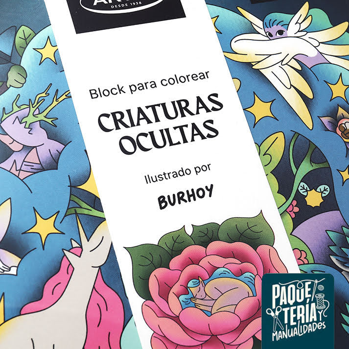 PACK BLOCK PARA COLOREAR ARTEL + 12 LÁPICES COLORES GIOTTO