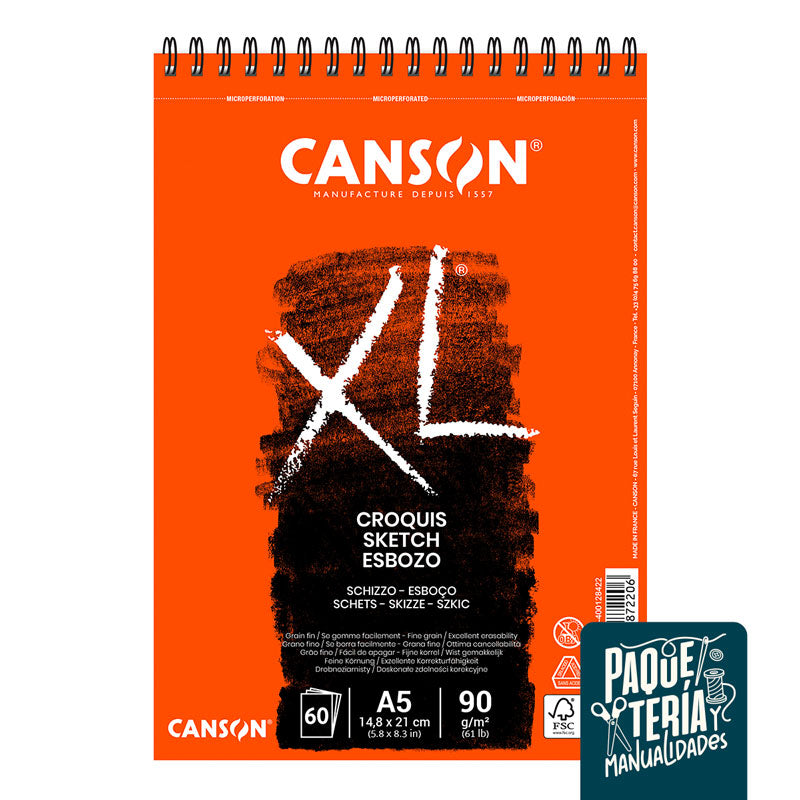 PACK BOCETOS - CROQUERA CANSON A5- STABILO POINT 88 - DESTACADORES STABILO BOSS NATURE
