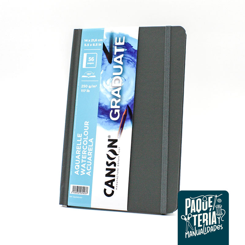CROQUERA CANSON GRADUATE PAPEL ACUARELA