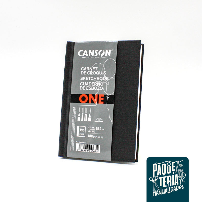 Canson ONE - Cuaderno de Esbozo - 10,2 X 15,2 cm