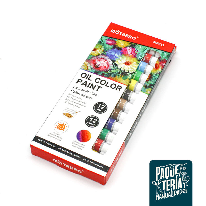 Pintura al Óleo 12ml - Motarro