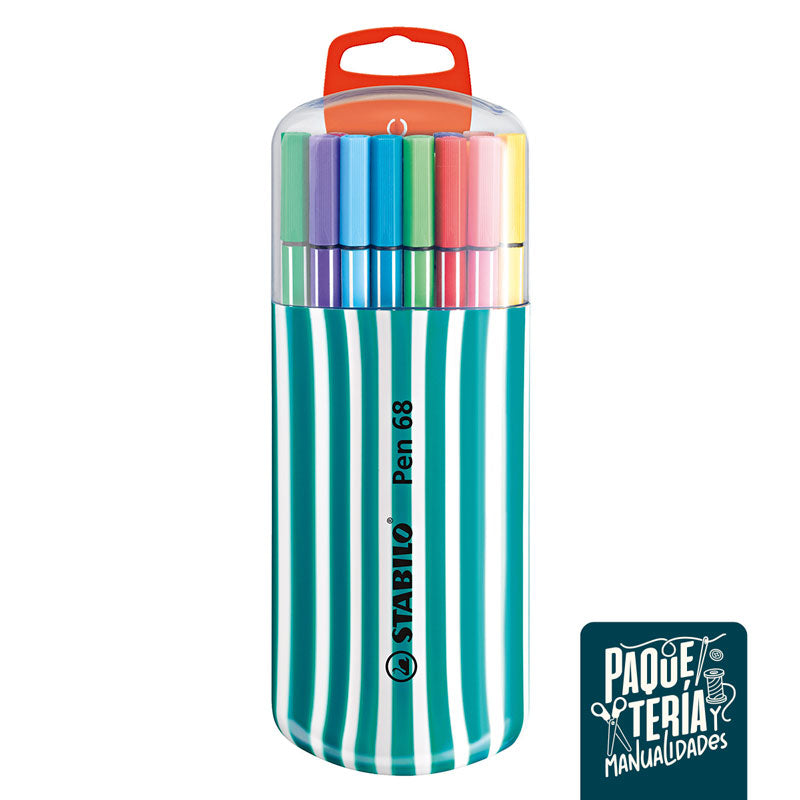 ROTULADOR STABILO PEN 68 STABILO - 20 COLORES