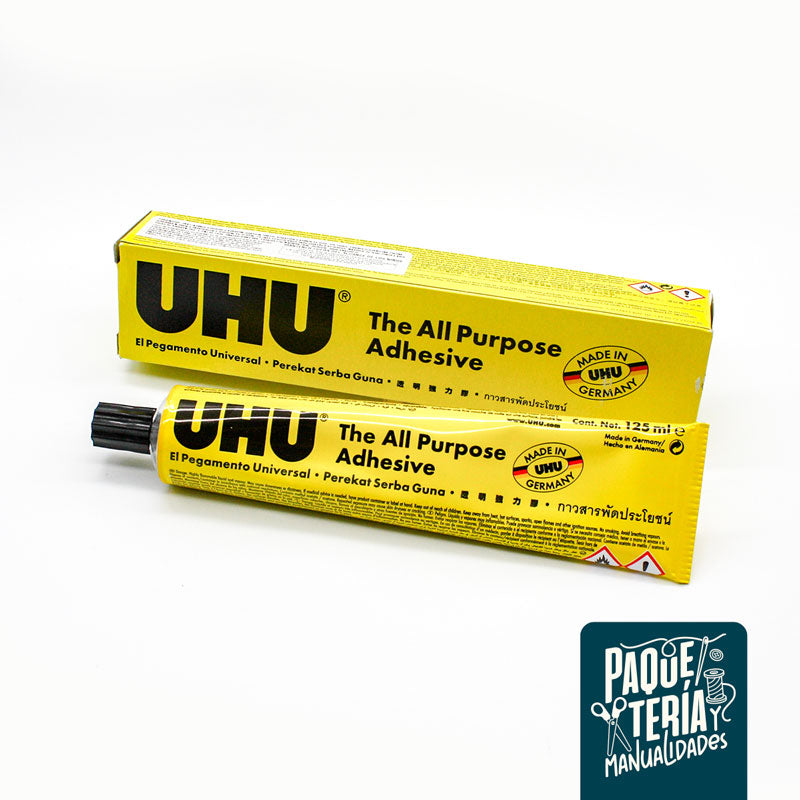 ADHESIVO UNIVERSAL TRANSPARENTE UHU - PEGAMENTO 35/60/125 ML