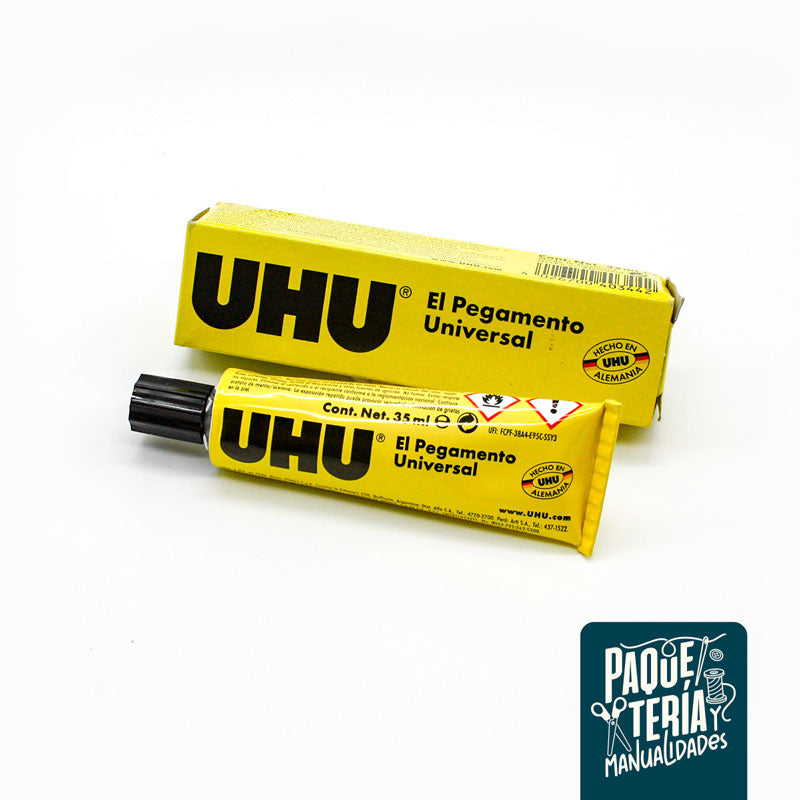 ADHESIVO UNIVERSAL TRANSPARENTE UHU - PEGAMENTO 35/60/125 ML