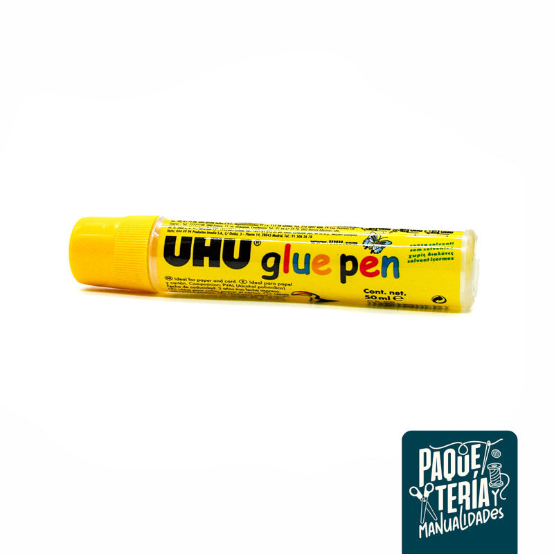 ADHESIVO LÍQUIDO UHU GLUE PEN - PEGAMENTO UHU 50 ML