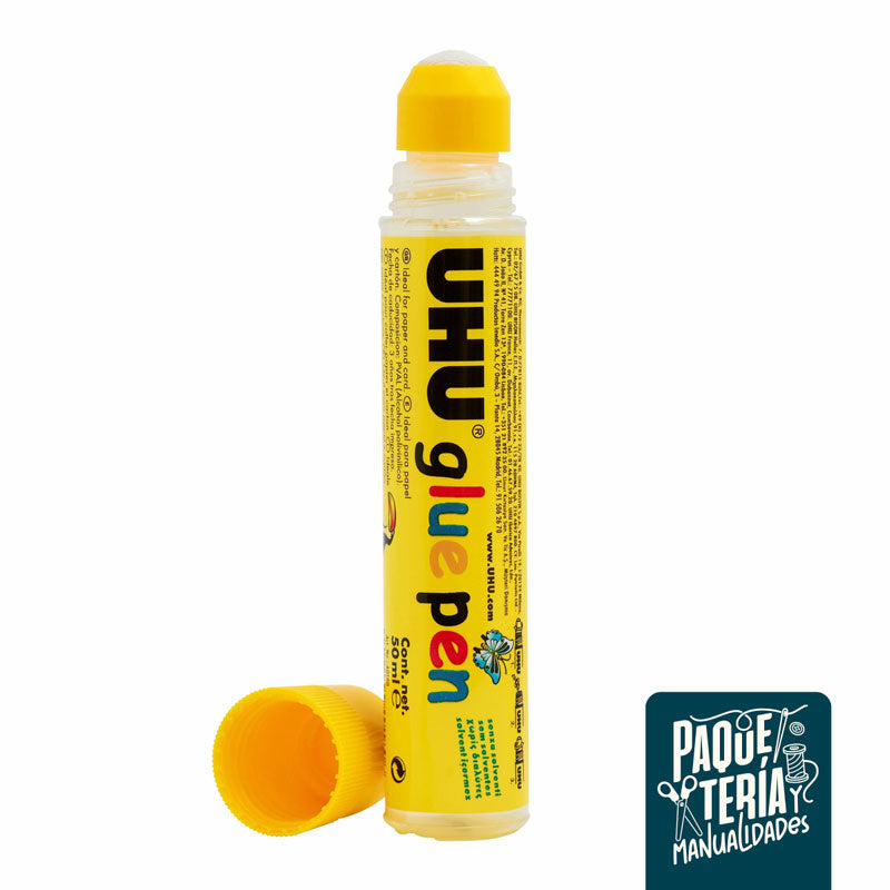 ADHESIVO LÍQUIDO UHU GLUE PEN - PEGAMENTO UHU 50 ML