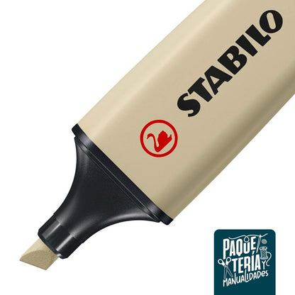 DESTACADORES STABILO BOSS NATURE COLORS - 3 TONOS NATURALEZA + TACHADOR NEGRO