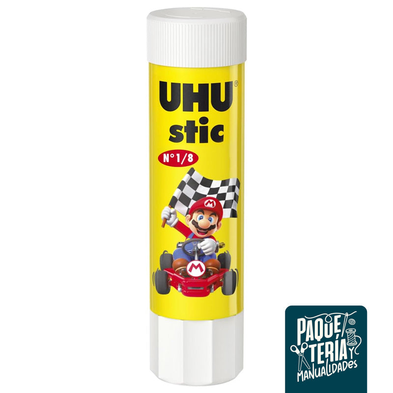 UHU STIC - PEGAMENTO EN BARRA 40 GRS - EDICIÓN LIMITADA MARIO KART