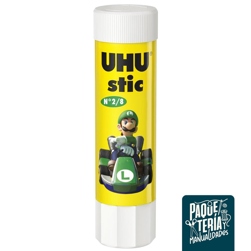 UHU STIC - PEGAMENTO EN BARRA 40 GRS - EDICIÓN LIMITADA MARIO KART