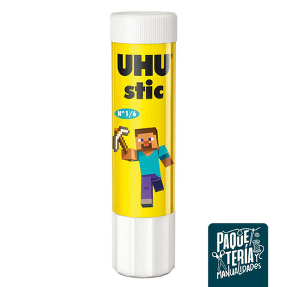 UHU STIC - PEGAMENTO EN BARRA 40/20 GRS - EDICIÓN LIMITADA Minecraft
