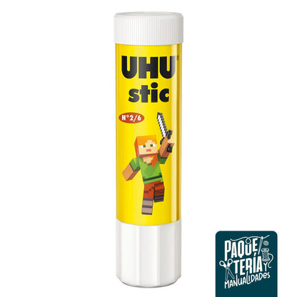 UHU STIC - PEGAMENTO EN BARRA 40/20 GRS - EDICIÓN LIMITADA Minecraft