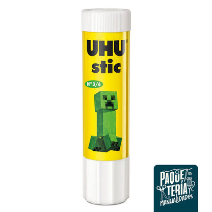 UHU STIC - PEGAMENTO EN BARRA 40/20 GRS - EDICIÓN LIMITADA Minecraft