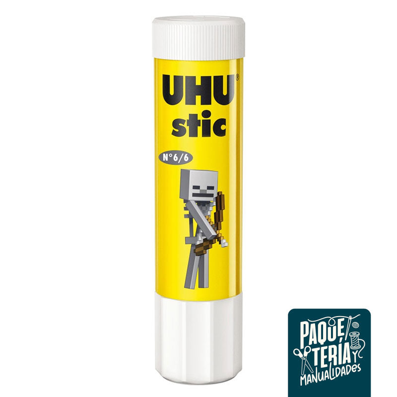 UHU STIC - PEGAMENTO EN BARRA 40/20 GRS - EDICIÓN LIMITADA Minecraft